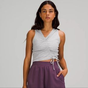 Lululemon LA Asymmetrical Cinched Tank Top